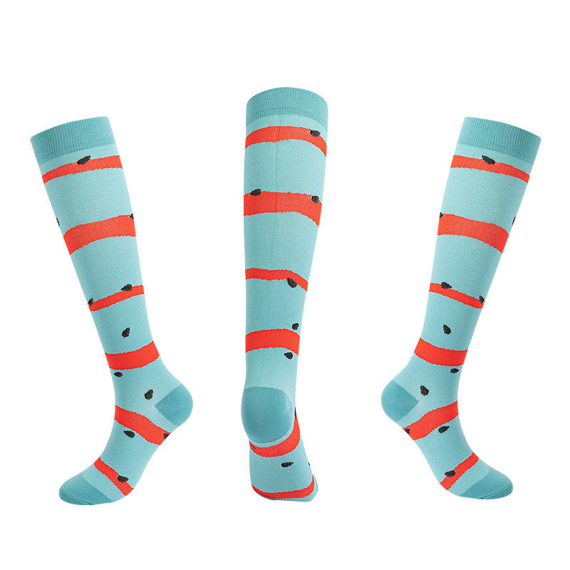 Support Socks Elastic Compression Design