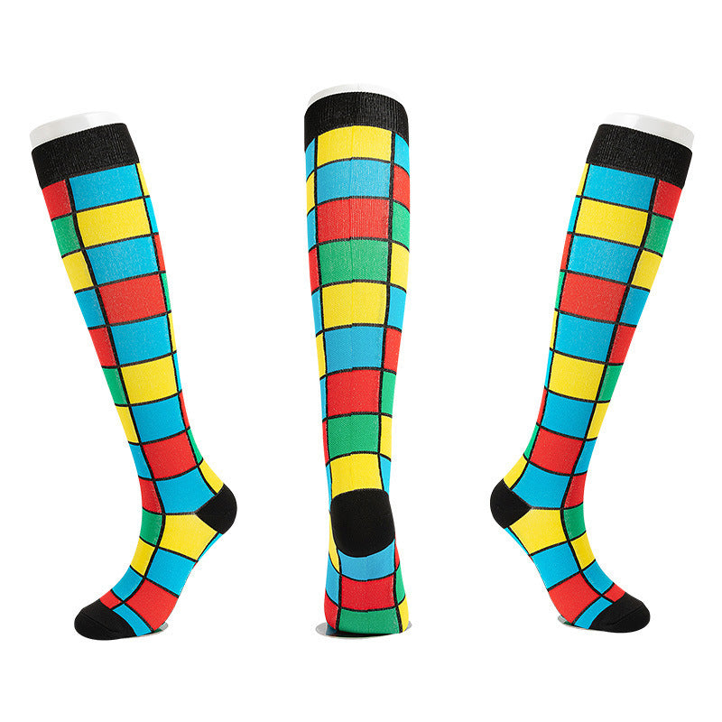 Support Socks Elastic Compression Design