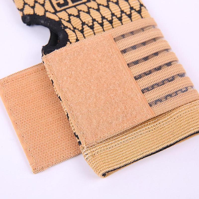 Jacquard knit wrist protection