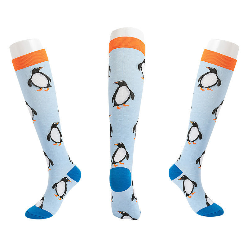 Support Socks Elastic Compression Design