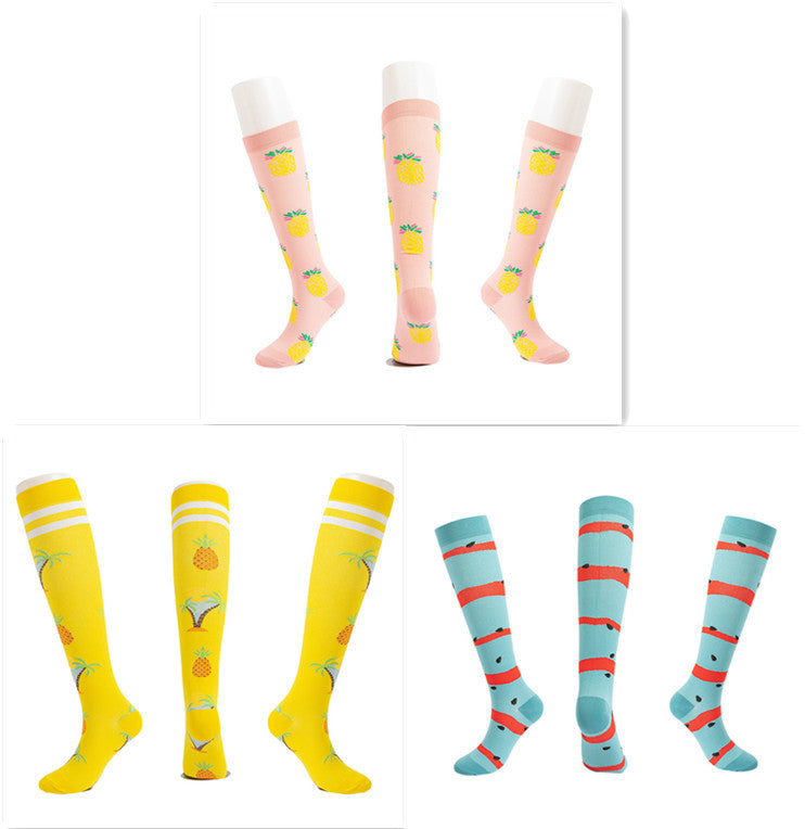 Support Socks Elastic Compression Design