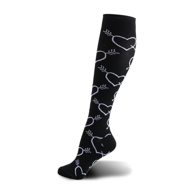 Support Socks Elastic Compression Design