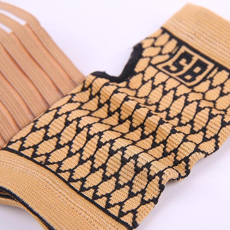 Jacquard knit wrist protection