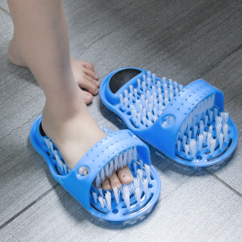 Foot Scrub Cleaning for Shower with Suction Cups Massage