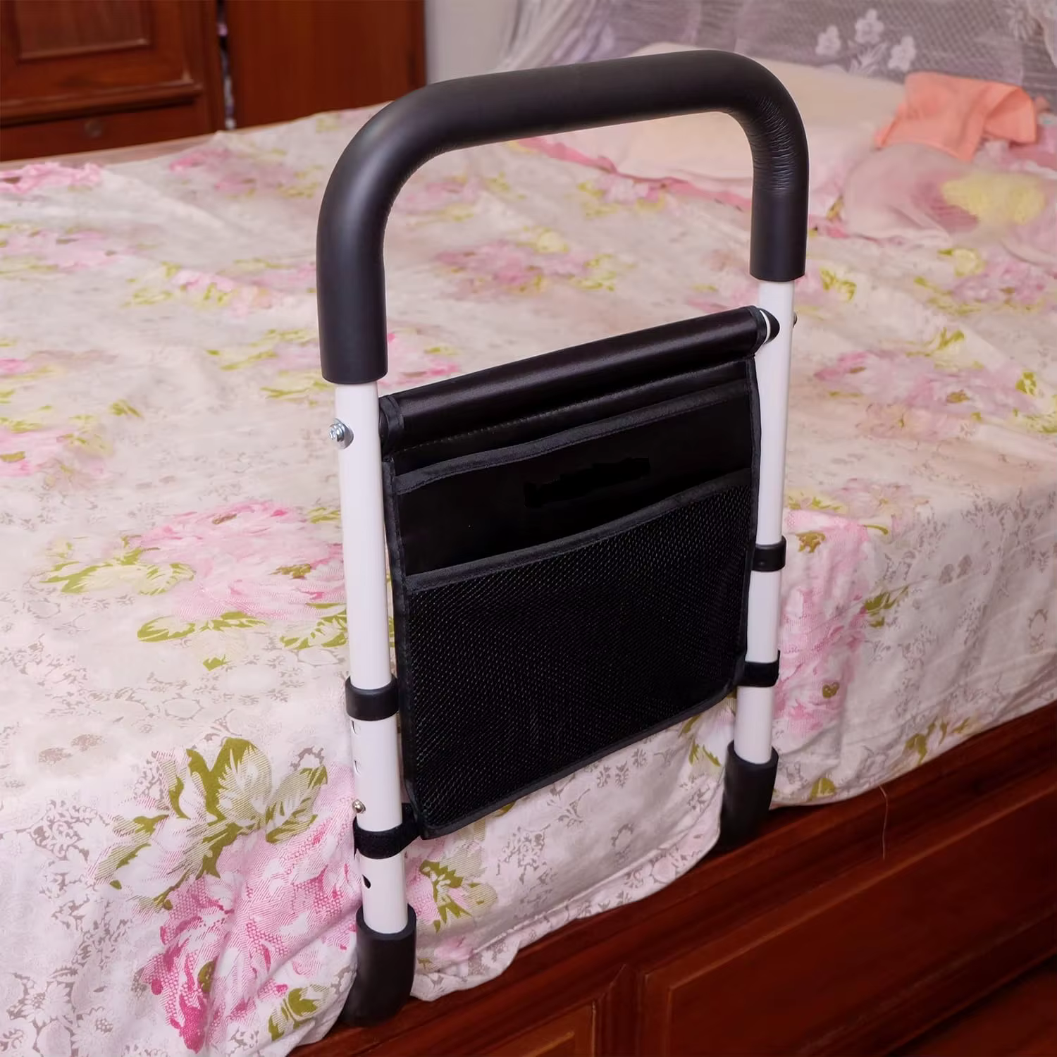 Support Handle for Bed - Adjustable Standing Aid for Elderly