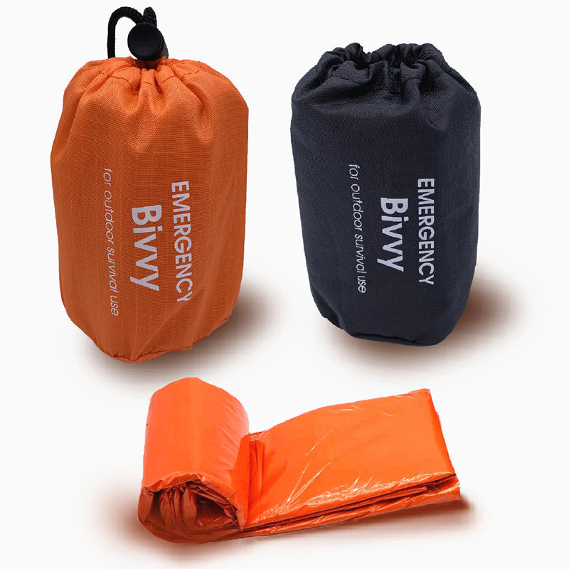 Kompakt Bivy Bag Emergency Överlevnads Sovsäck - Håll värmen - Rehabkällan