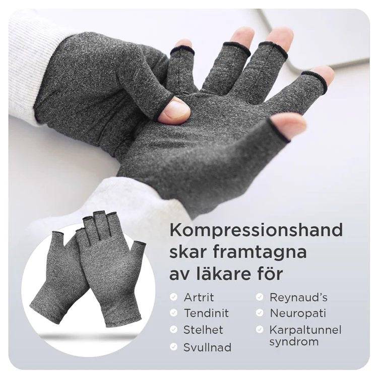 Health Promotion Half Finger Gloves - Pain Relief and Joint Support